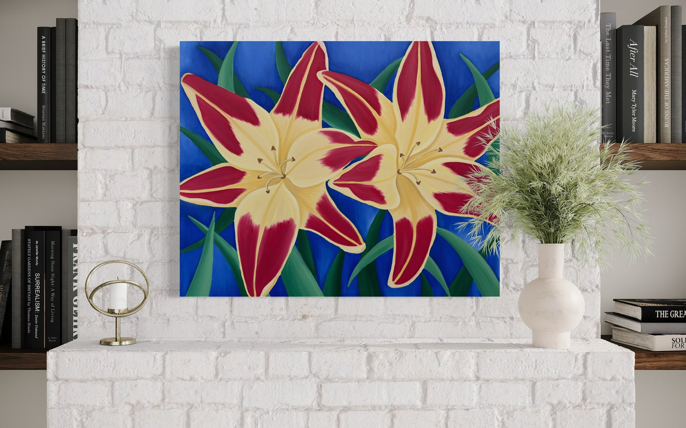 Sunset Lily: ORIGINAL Oil Painting