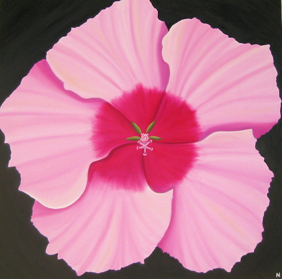 Mystic Bloom: ORIGINAL Oil Painting&nbsp;on Gallery Wrapped Canvas