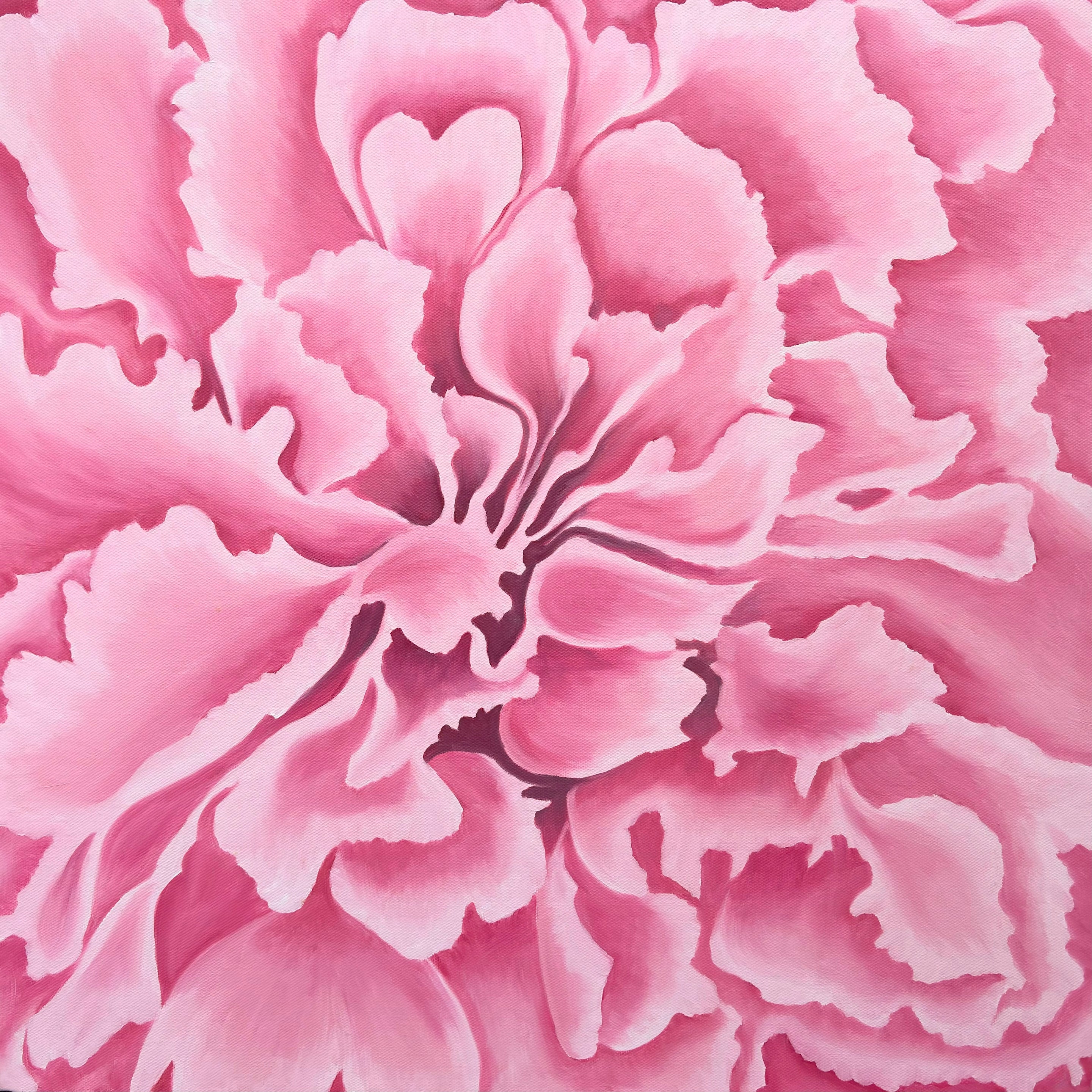 Radiant Bloom: Dorm Decor Wall Art Print on Gallery Wrapped Canvas